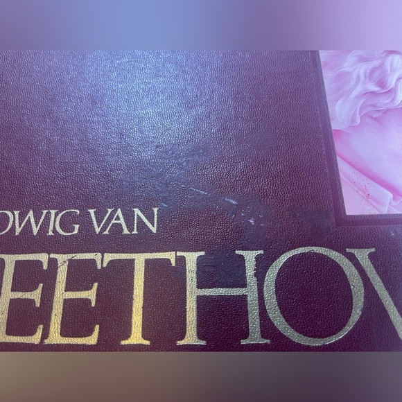 Ludwig Van Beethoven Bicentennial Edition 1770-1970 Hardcover Coffee Table Book - Picture 4 of 16